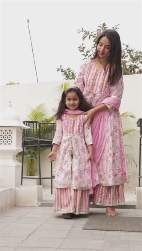 Mother Daughter Sharara Set – Stuffieland