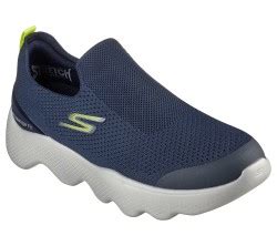 Buy Skechers Men Navy-Blue Sports Walking Shoes Online | SKU: 158 ...