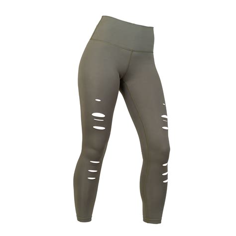 Mayhem Distressed Legging - Solid Moss – The Barbell Cartel