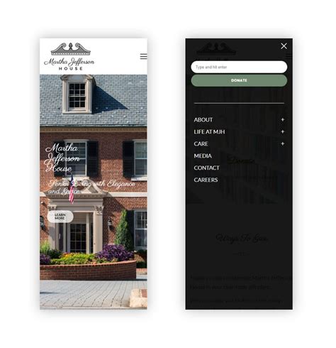 Martha Jefferson House | Affordable Web Design Richmond VA - Emerge
