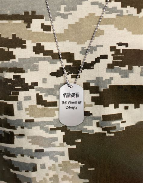 The Vessel of Calamity Dog Tag – Gamihoods
