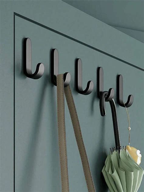 2pcs/5pcs/10pcs Multi-Functional Self-Adhesive Hooks - Suitable For ...