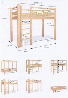 struttura letto a soppalco letto destyle naturale scala frontale le civette sul struttura letto a soppalco letto destyle naturale scala frontale le civette sul