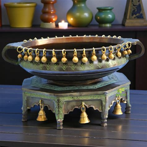 Handcrafted Brass Urli | Decorative Piece for Spiritual Homes | – Ashopi