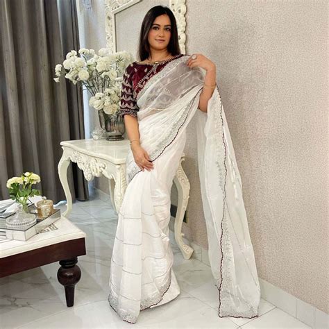 Purchase Organza Silk Sarees | Get Up To 15% Discount