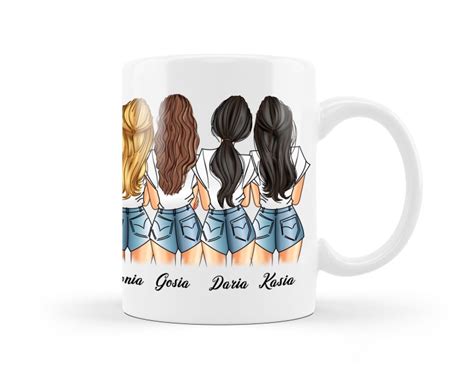 Kubek 4 przyjaciółki, siostry