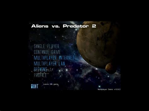 Aliens vs Predator 2 - Multiplayer Demo Download - Softpedia