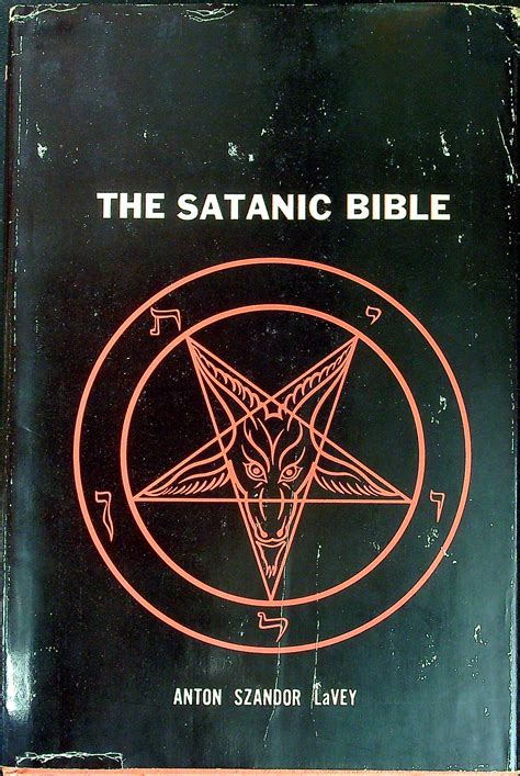 The Satanic Bible by LaVey, Anton Szandor: Good | Wonder Book