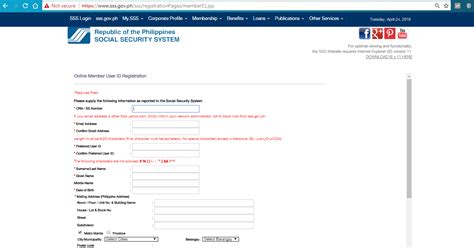 How To Register For An SSS Online Account