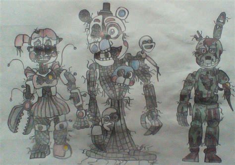 Redesigned FNaF 6 Characters (Except Lefty) : r/fivenightsatfreddys