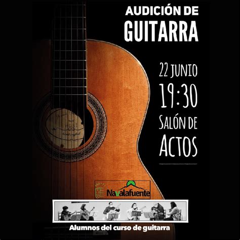 Audición de Guitarra - 22 de junio