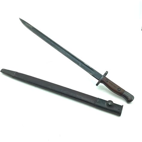 Lee Enfield No 1 Mk III Lithgow Bayonet and Scabbard