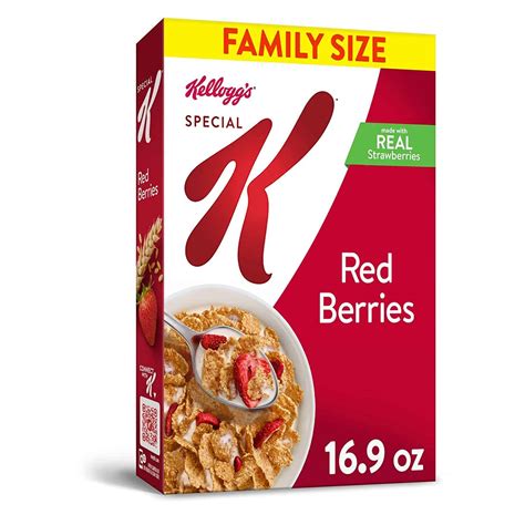 Is Special K Red Berries Cereal Healthy? Ingredients & Nutrition Facts ...