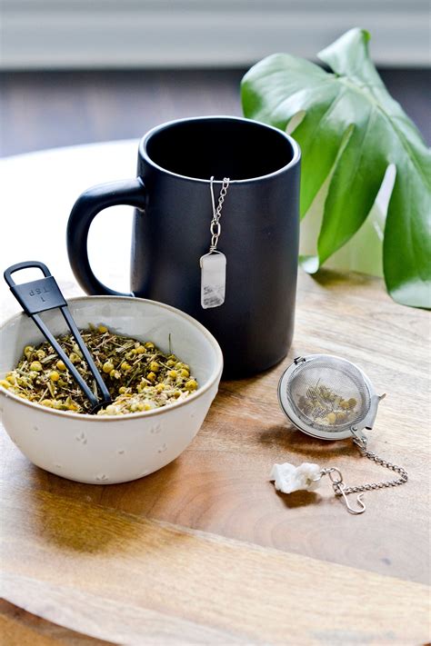 Crystal and Semiprecious Stone Reusable Loose Leaf Tea Ball - Etsy
