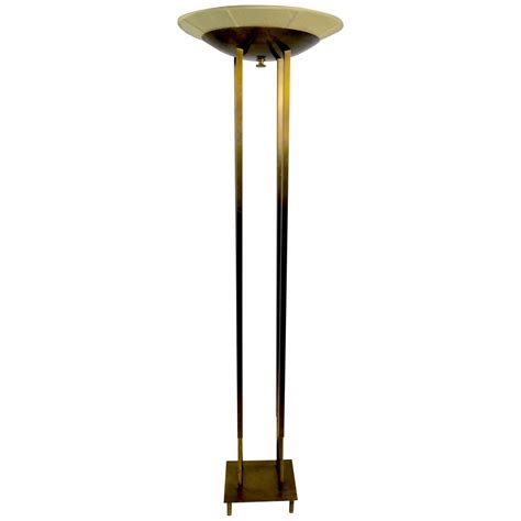 Vintage Brass Shell Floor Lamp by Stiffel at 1stDibs | vintage brass ...