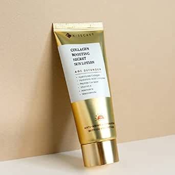 K-SECRET Collagen Boosting Secret Sun Lotion (60ml) | Korean Skincare ...
