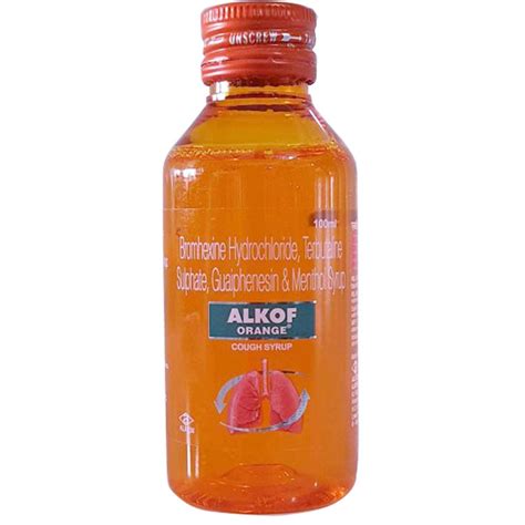 Alkof Orange Cough Syrup 100 ml Price, Uses, Side Effects, Composition ...