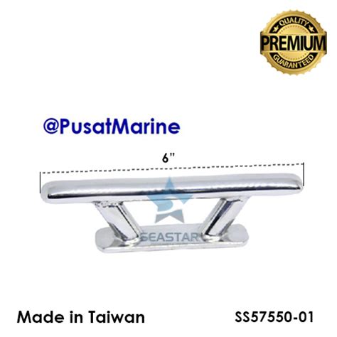 Pengikat Tali Cleat Stainless ss304 6"-10" 57550 - Pusat Marine