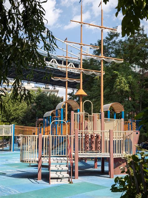 Brooklyn Bridge Park Playground Domino Park Brooklyn, NY | Sugar