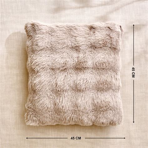 Buy Ebony Earthy Bubble Filled Cushion - 45x45cm from Home Centre at ...