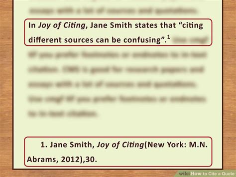 Image result for Quote Citation Example