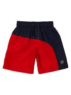 Boy's Active Rec Colourblocked Redondo Volley Swim Shorts