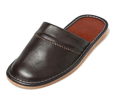 Men's Luxury Leather Slippers at Edward Miller blog