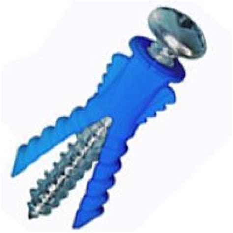 Cobra Anchors Anchor Plastic W/Screw 6-8X1 187R : Amazon.in: Home ...