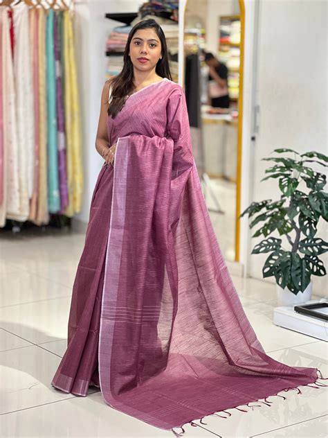 Thread Woven Semi Tussar Saree | PF1137 – Aham Designer Boutique