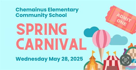 Chemainus Elementary School Spring Carnival 2025, Chemainus Elementary ...