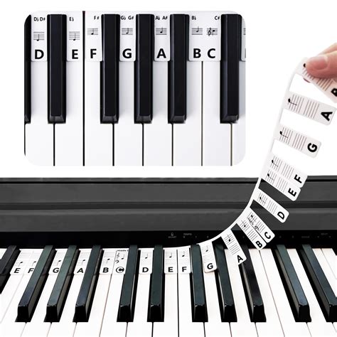 Image result for 36 Key Keyboard Notes Stickers