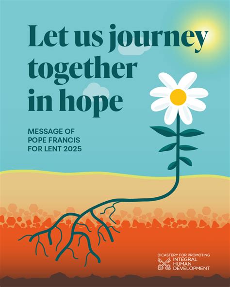 Message of Pope Francis for Lent 2025 - Dicastery for Promoting Integral Human Development