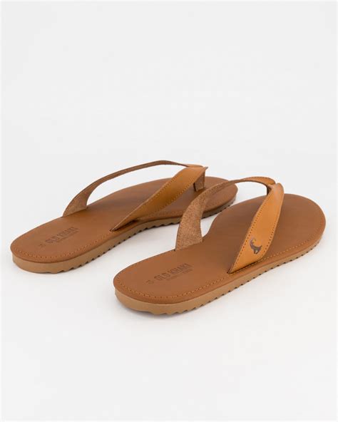 Men's Cyrus Leather Sandal | Old Khaki
