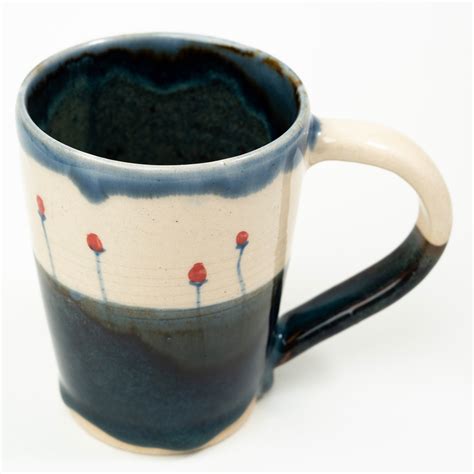 Jashané Bahara Mug | 340 ml | White & Indigo – Lagavi
