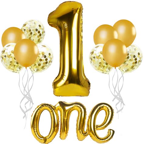 Gold number 1 balloon online