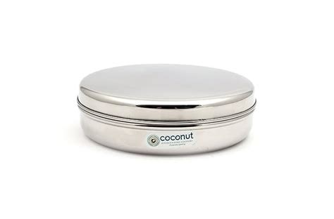 Buy Coconut Stainless Steel Sleek Chapati Box/Chocolate Box/Multi ...