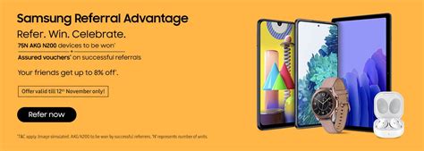 Exciting Benefits on Samsung Referral Program | Samsung India