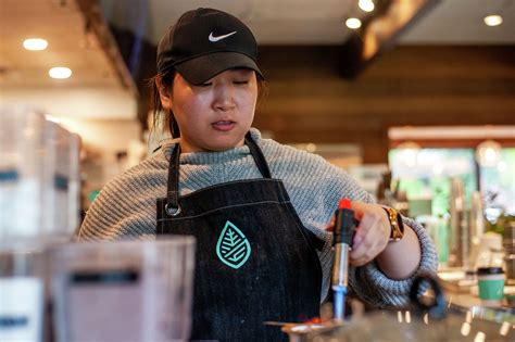 SEEN: Serving lattes for Midland Neighboring Week