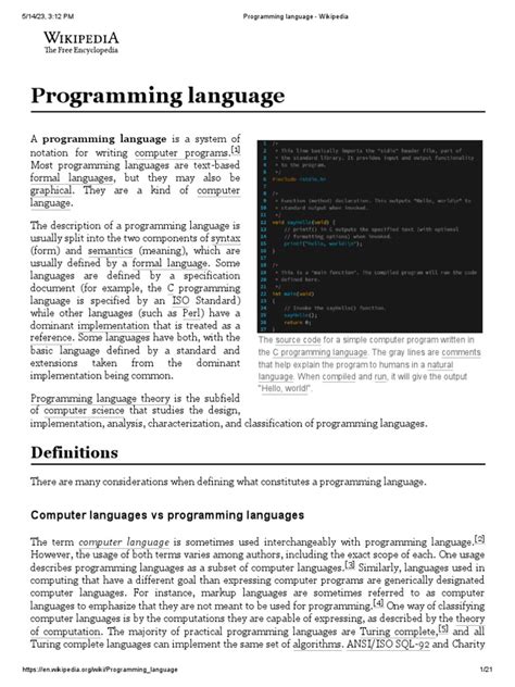 Image result for Programming Language Simple Definition