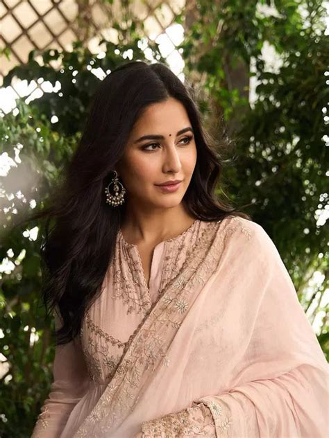 Katrina Kaif radiates elegance in a stunning pink suit | TOIPhotogallery