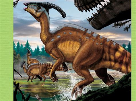 Dinosaur With Horn On Back Of Head