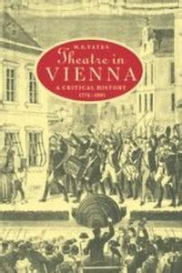 Theatre in Vienna: Buy Theatre in Vienna by Yates W. E. at Low Price in ...