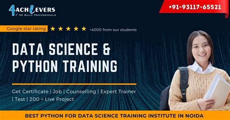 Best Python Training & Python Course for all levels | 4achievers