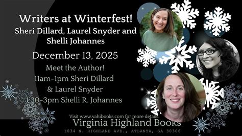Book Signing with Authors Sheri Dillard, Laurel Snyder & Shelli R ...