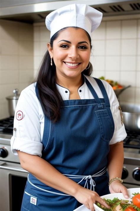 Image result for Female Chef Cooking Food