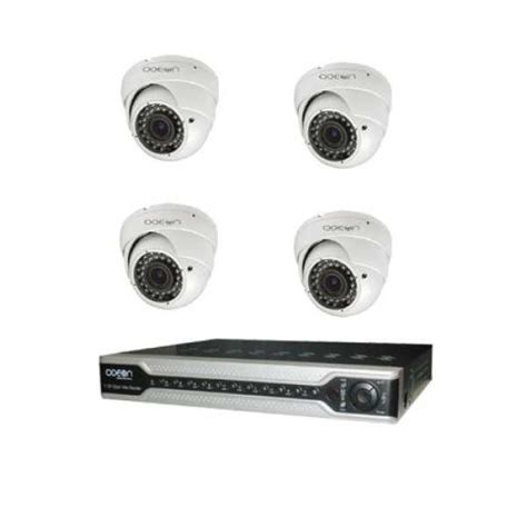 Odeon 4 Channel DVR + 4 600TVL Dome IR CCTV Cameras Price in India ...