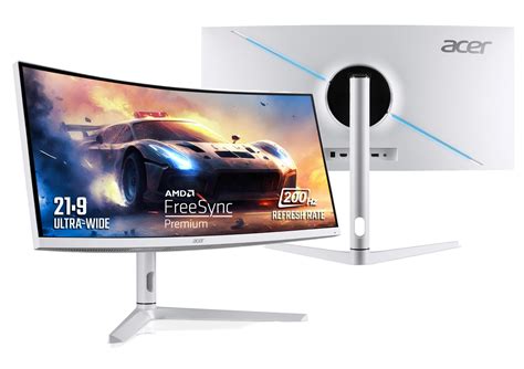 Acer XZ306CX 29.5 Inch (74.93 Cm) Ultrawide 21:9 1500R Curve 2560 X ...