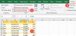 How to Convert Table to Normal Range Excel 的图像结果