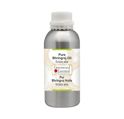 Buy Greenwood Essential Pure Bhringraj Oil (Eclipta alba) Premium ...