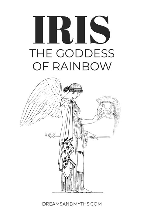Iris Greek Goddess Drawing